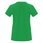 MPG115915 camiseta deportiva de manga corta para mujer verde punto entrelazado 100 poliester 135 gm2 4