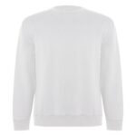 MPG115918 sudadera de cuello redondo unisex blanco punto 60 algodon organico 40 poliester reciclado 1
