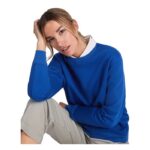 MPG115918 sudadera de cuello redondo unisex blanco punto 60 algodon organico 40 poliester reciclado 3