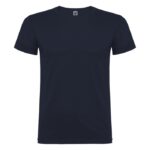 MPG115927 camiseta de manga corta para hombre azul punto de jersey sencillo 100 algodon 155 gm2 1