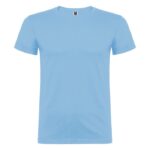 MPG115930 camiseta de manga corta para hombre azul punto de jersey sencillo 100 algodon 155 gm2 1
