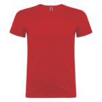 MPG115939 camiseta de manga corta para hombre rojo punto de jersey sencillo 100 algodon 155 gm2 1