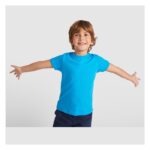 MPG115952 camiseta de manga corta infantil azul punto de jersey sencillo 100 algodon 155 gm2 2
