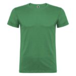 MPG115966 camiseta de manga corta infantil verde punto de jersey sencillo 100 algodon 155 gm2 1