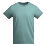 MPG115974 camiseta de manga corta para hombre azul punto de jersey sencillo 100 algodon organico 175 1