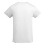 MPG115976 camiseta de manga corta para hombre blanco punto de jersey sencillo 100 algodon organico 1 4