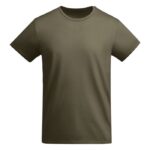 MPG115985 camiseta de manga corta para hombre verde punto de jersey sencillo 100 algodon organico 17 1