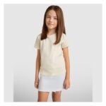 MPG115996 camiseta de manga corta infantil negro punto de jersey sencillo 100 algodon organico 175 g 2
