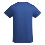 MPG115998 camiseta de manga corta infantil azul punto de jersey sencillo 100 algodon organico 175 gm 3