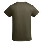 MPG115999 camiseta de manga corta infantil verde punto de jersey sencillo 100 algodon organico 175 g 3