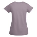 MPG116008 camiseta de manga corta para mujer purpura punto de jersey sencillo 100 algodon organico 1 3