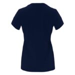 MPG116020 camiseta de manga corta para mujer azul punto de jersey sencillo 100 algodon 170 gm2 4