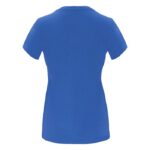 MPG116021 camiseta de manga corta para mujer azul punto de jersey sencillo 100 algodon 170 gm2 4