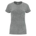 MPG116027 camiseta de manga corta para mujer gris punto de jersey sencillo 100 algodon 170 gm2 1