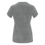 MPG116027 camiseta de manga corta para mujer gris punto de jersey sencillo 100 algodon 170 gm2 4