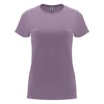 MPG116028 camiseta de manga corta para mujer purpura punto de jersey sencillo 100 algodon 170 gm2 1