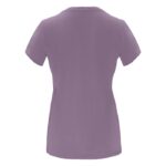 MPG116028 camiseta de manga corta para mujer purpura punto de jersey sencillo 100 algodon 170 gm2 4