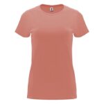 MPG116030 camiseta de manga corta para mujer naranja punto de jersey sencillo 100 algodon 170 gm2 1