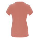 MPG116030 camiseta de manga corta para mujer naranja punto de jersey sencillo 100 algodon 170 gm2 4