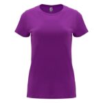 MPG116035 camiseta de manga corta para mujer purpura punto de jersey sencillo 100 algodon 170 gm2 1