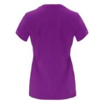 MPG116035 camiseta de manga corta para mujer purpura punto de jersey sencillo 100 algodon 170 gm2 4