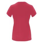 MPG116037 camiseta de manga corta para mujer rojo punto de jersey sencillo 100 algodon 170 gm2 4