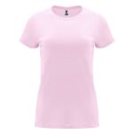 MPG116038 camiseta de manga corta para mujer rosa punto de jersey sencillo 100 algodon 170 gm2 1