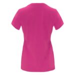 MPG116039 camiseta de manga corta para mujer rosa punto de jersey sencillo 100 algodon 170 gm2 4