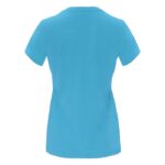 MPG116041 camiseta de manga corta para mujer azul punto de jersey sencillo 100 algodon 170 gm2 4
