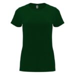 MPG116043 camiseta de manga corta para mujer verde punto de jersey sencillo 100 algodon 170 gm2 1