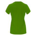 MPG116044 camiseta de manga corta para mujer verde punto de jersey sencillo 100 algodon 170 gm2 1