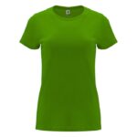 MPG116044 camiseta de manga corta para mujer verde punto de jersey sencillo 100 algodon 170 gm2 4