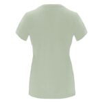 MPG116047 camiseta de manga corta para mujer verde punto de jersey sencillo 100 algodon 170 gm2 4