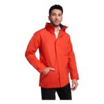 MPG116122 chaqueta con aislamiento unisex rojo tejido 100 poliester 400 gm2 lining tejido 100 polies 3