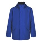 MPG116123 chaqueta con aislamiento unisex azul tejido 100 poliester 400 gm2 lining tejido 100 polies 1