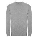 MPG116132 camiseta de manga larga para hombre gris punto de jersey sencillo 100 algodon 160 gm2 1