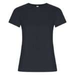 MPG116168 camiseta de manga corta para mujer gris punto de jersey sencillo 100 algodon organico 160 1