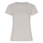 MPG116172 camiseta de manga corta para mujer gris punto de jersey sencillo 100 algodon organico 160 1