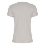 MPG116172 camiseta de manga corta para mujer gris punto de jersey sencillo 100 algodon organico 160 4