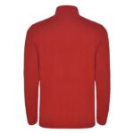 MPG116176 chaqueta de forro polar con media cremallera para hombre rojo microforro 100 poliester 155 4