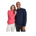 MPG116179 chaqueta de forro polar con media cremallera para mujer negro microforro 100 poliester 155 2