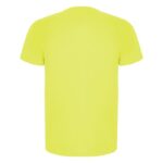 MPG116181 camiseta deportiva de manga corta para hombre amarillo punto entrelazado 50 poliester reci 4