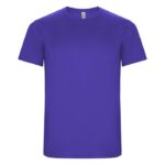 MPG116186 camiseta deportiva de manga corta para hombre purpura punto entrelazado 50 poliester recic 1