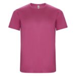 MPG116192 camiseta deportiva de manga corta para hombre rosa punto entrelazado 50 poliester reciclad 1