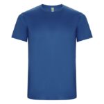 MPG116193 camiseta deportiva de manga corta para hombre azul punto entrelazado 50 poliester reciclad 1