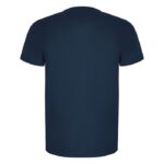 MPG116199 camiseta deportiva de manga corta infantil azul punto entrelazado 50 poliester reciclado 5 2