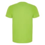 MPG116202 camiseta deportiva de manga corta infantil verde punto entrelazado 50 poliester reciclado 3