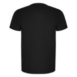 MPG116205 camiseta deportiva de manga corta infantil negro punto entrelazado 50 poliester reciclado 3