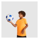 MPG116211 camiseta deportiva de manga corta infantil azul punto entrelazado 50 poliester reciclado 5 2