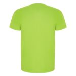 MPG116212 camiseta deportiva de manga corta infantil verde punto entrelazado 50 poliester reciclado 3